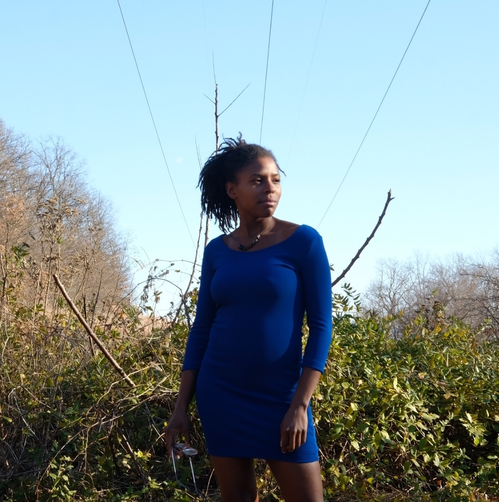 Short Blue Dress